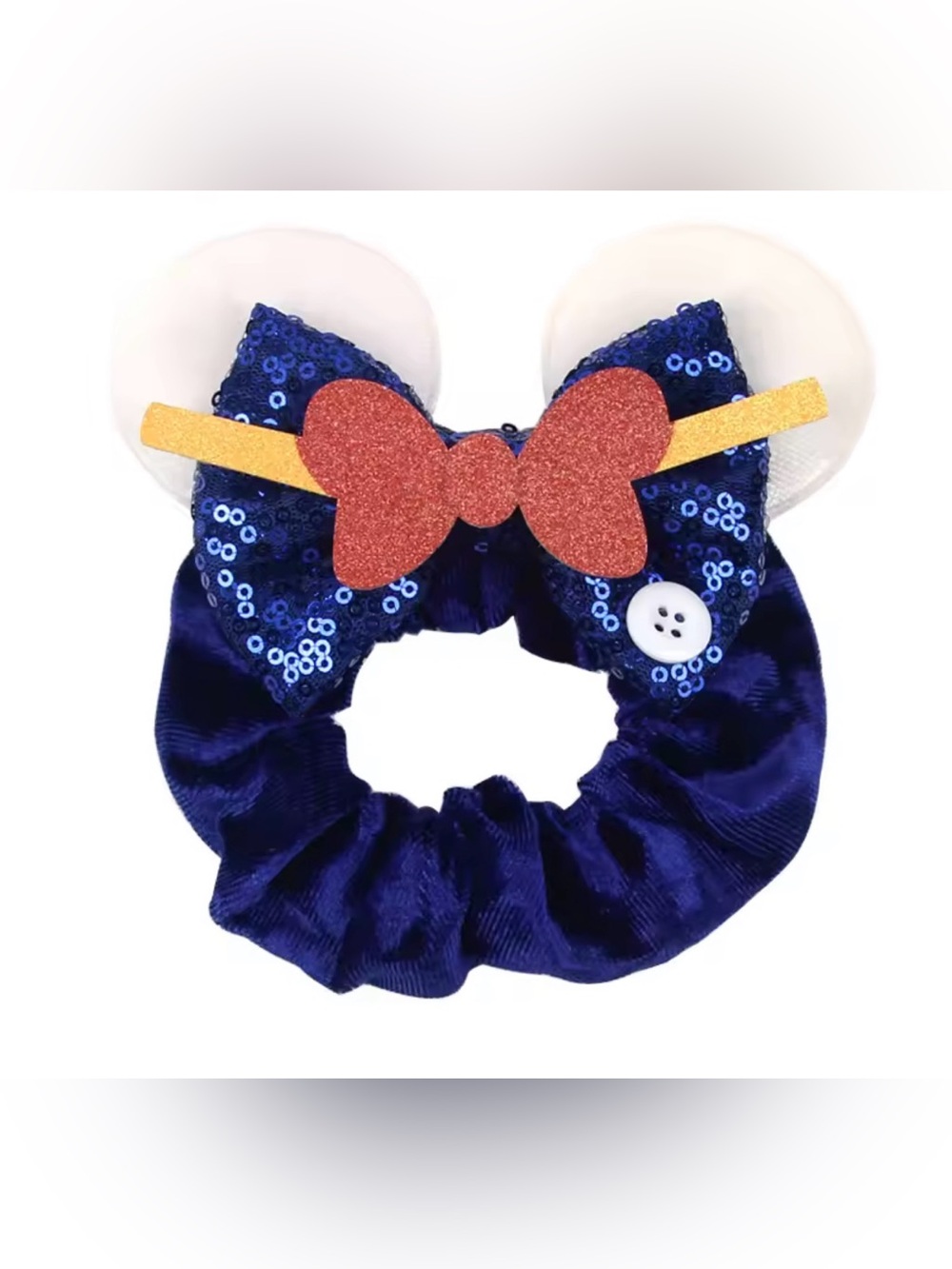 Donald Hair Scrunchie